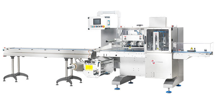 Tucano 600 E - Bottom Reel, Box Motion Flow Wrap Machine