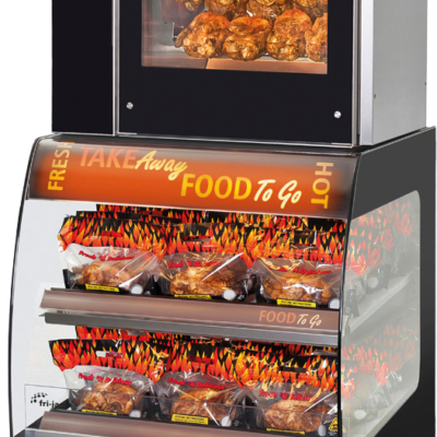Fri-Jado SpaceSaver Rotisserie-Display Combination